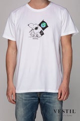 VESTIL T-shirt Uomo 0000097765 DEDICATEDBIANCO VESTIL 