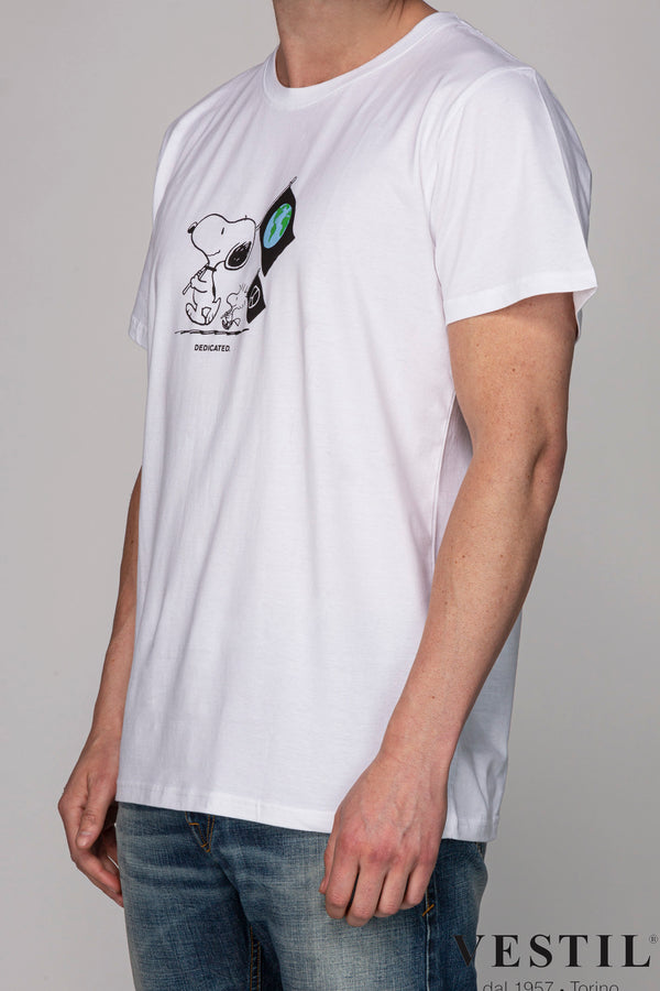 DEDICATED, T-shirt bianco uomo