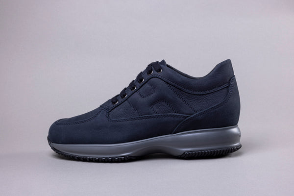 Hogan, sports shoe, blue, men