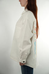 Destin Camicia giubbotto Donna NICOLE BEND TELASANTTROPAIZWHITE Destin 