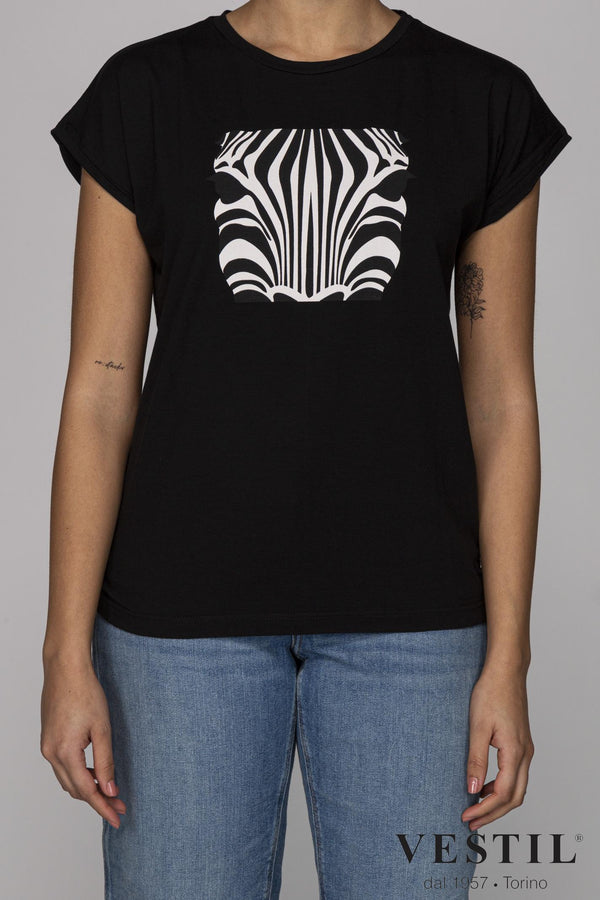 CORA black women's t-shirt