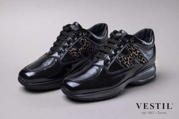 Hogan, sports shoe, black, women