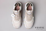 Hogan, sports shoe, beige, women