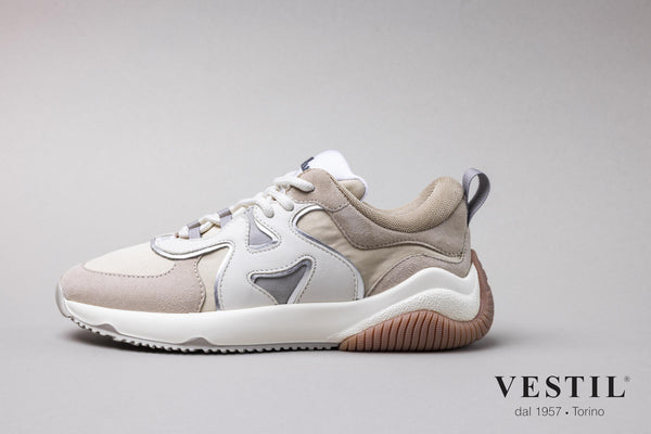 Hogan, sports shoe, butter beige, women