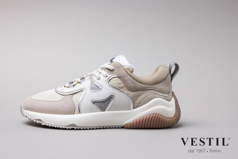 Hogan, sports shoe, butter beige, women
