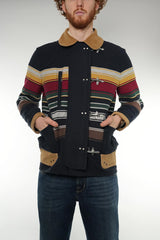 4 ganci riga multicolor inserti crosta collo in velluto MAM1348101L LVY30LB FAY ARCHIVE 