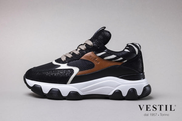 Hogan, sports shoe, black, women