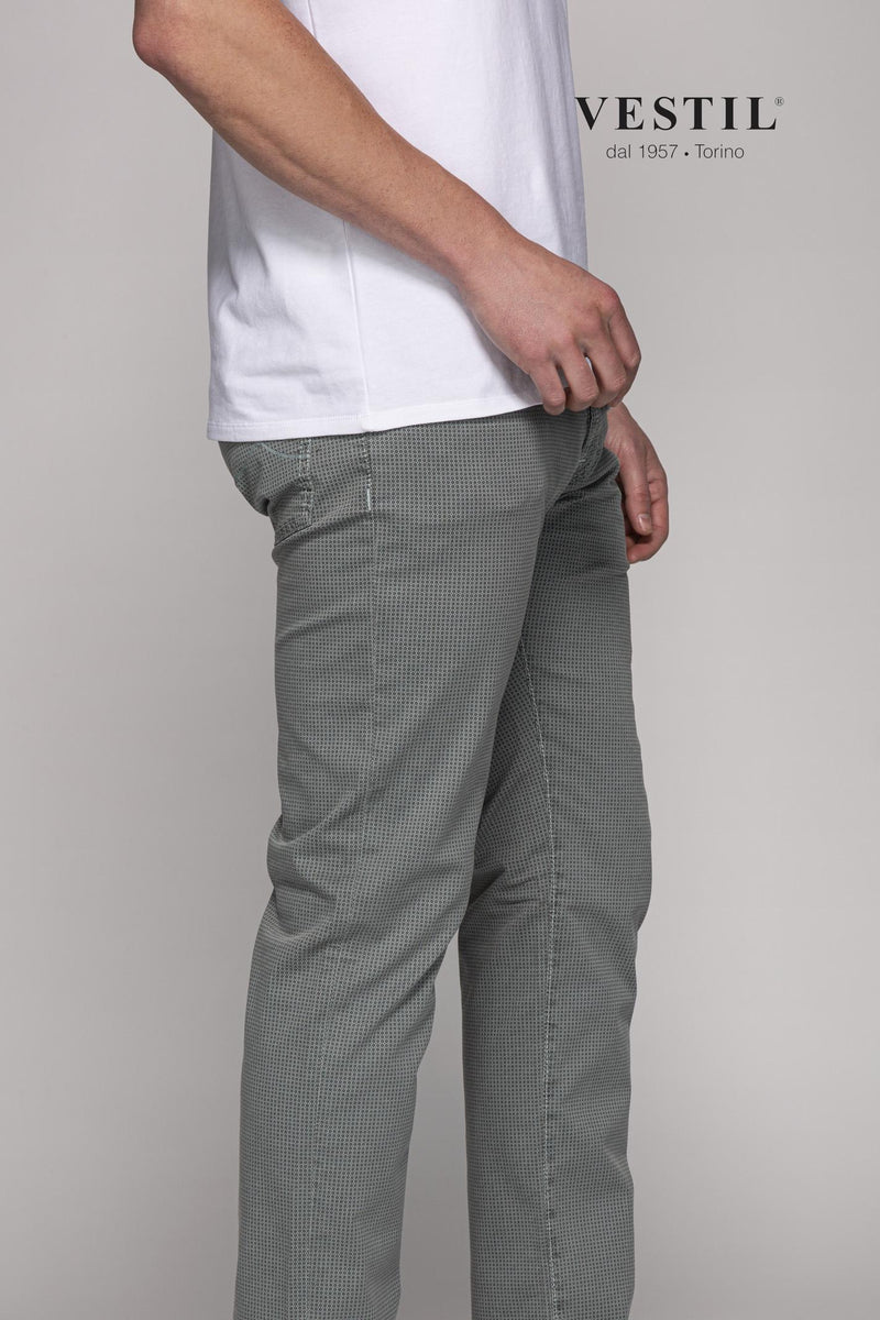 JACOB COHEN, trousers, sage green, man