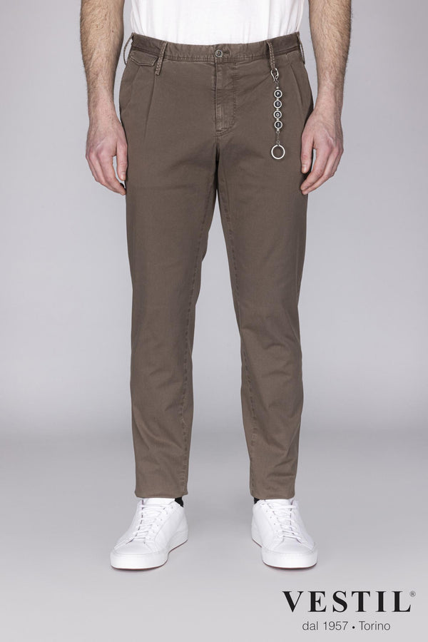 PT01 brown men's trousers