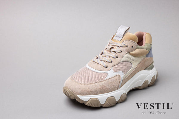 Hogan, sports shoe, powder, women