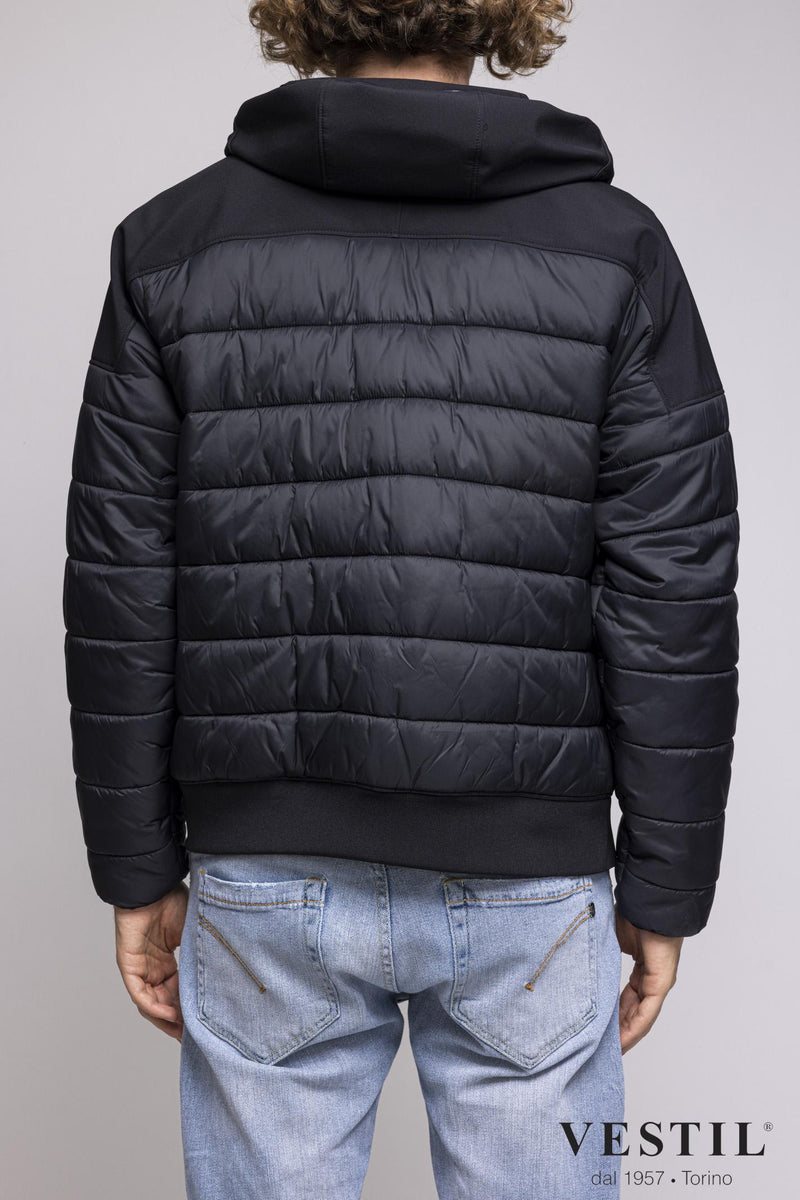 CP COMPANY, men's black jacket