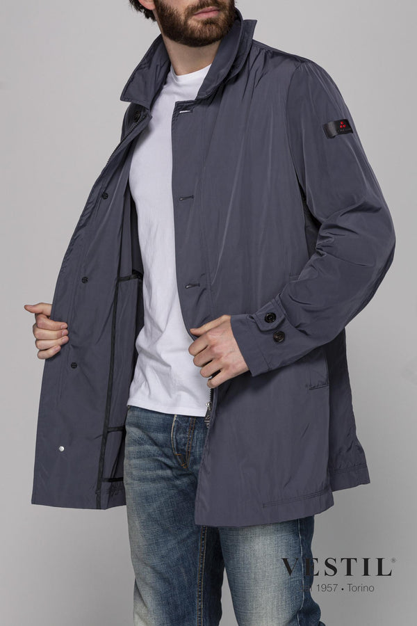 PEUTEREY, jacket, blue and grey, man