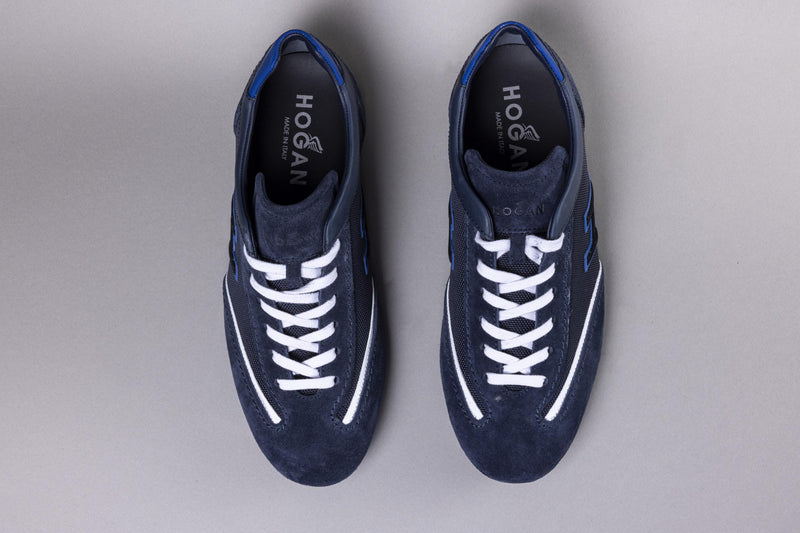 Hogan, sports shoe, blue, men