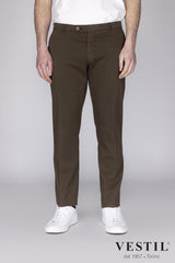 Berwich brown men's trousers