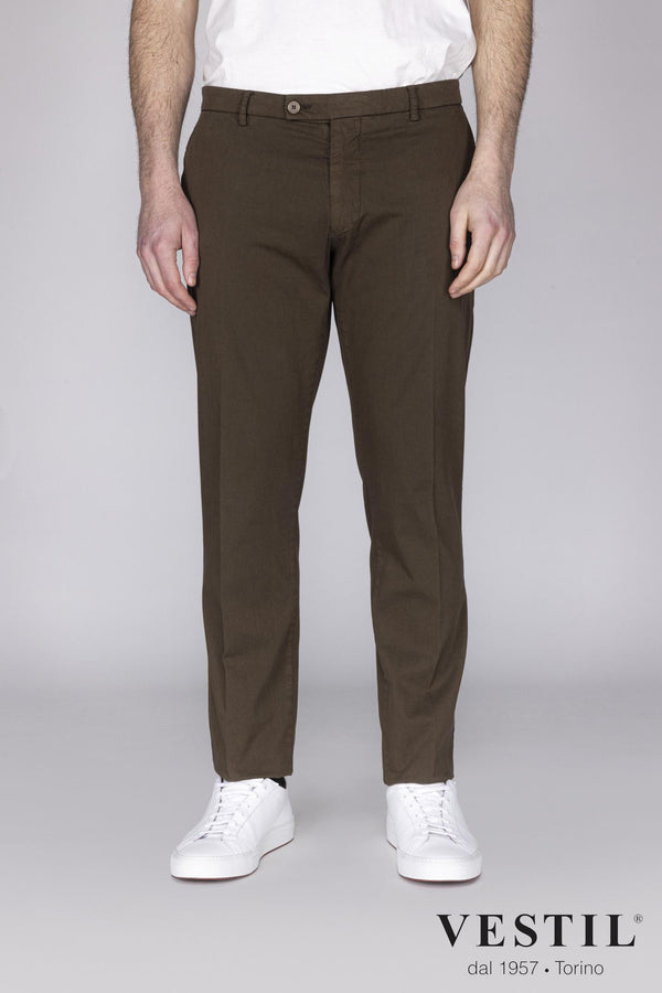 Berwich brown men's trousers