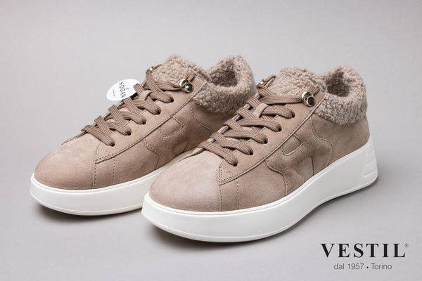 Hogan, sports shoe, beige, women<br>