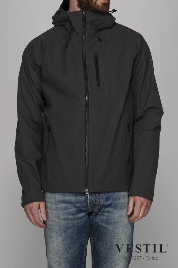 ECOALF, men's military green jacket