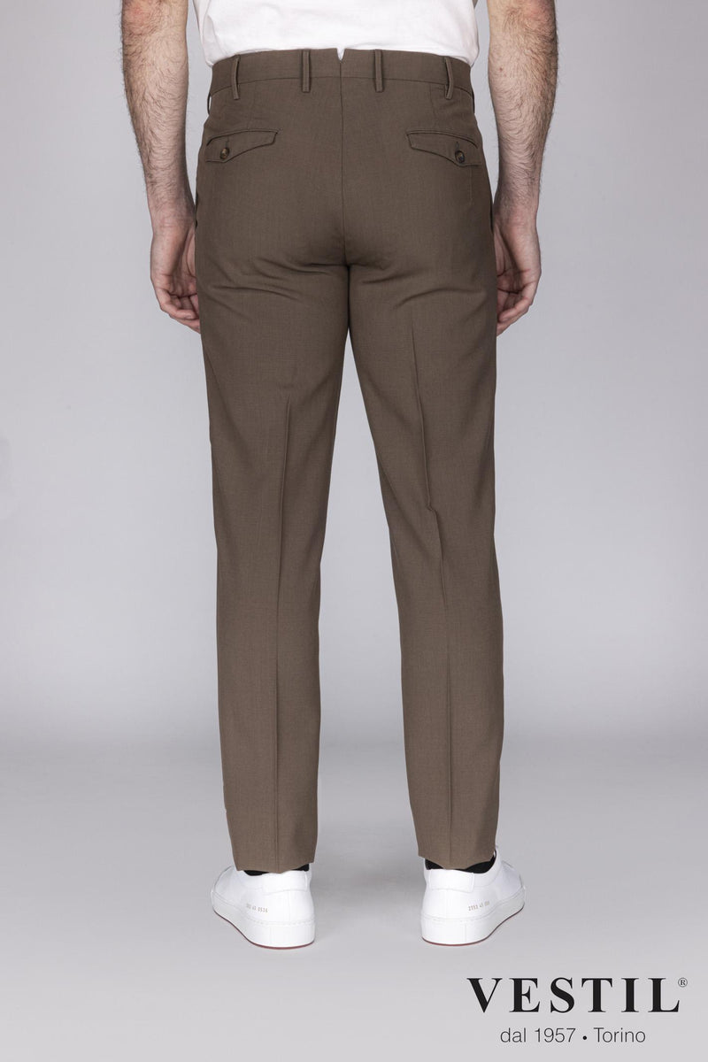 PT01 brown men's trousers