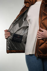 Piumino Corto forma e vestibilità ad Uovo trapunta a rombo Cappuccio Staccabile chiusura a zip 13352007 943 Paul & Shark 