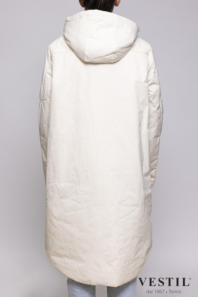 WOMEN'S OOF WEAR JACKET, PARKA, WHITE