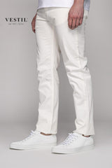 PT01  Pantalone Uomo 0000087939 BIANCO PT01 