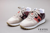 Hogan, sports shoe, beige, women