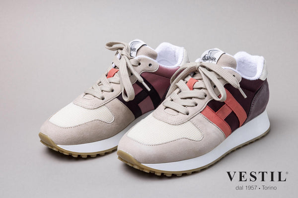Hogan, sports shoe, beige, women