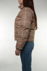 Collo alto impiedi zip trapuntato imbottito coulisse CFWWOU2062 FRUT8618 Woolrich 