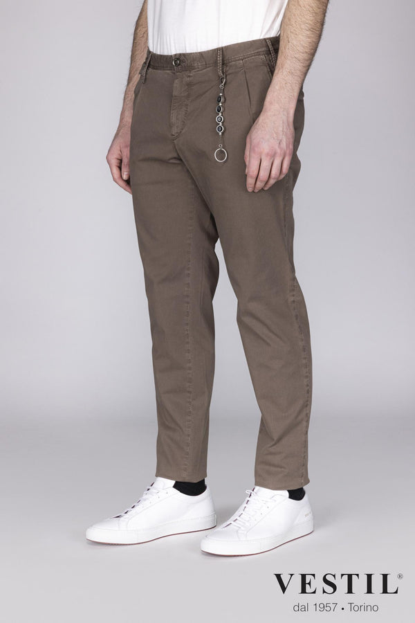 PT01 brown men's trousers