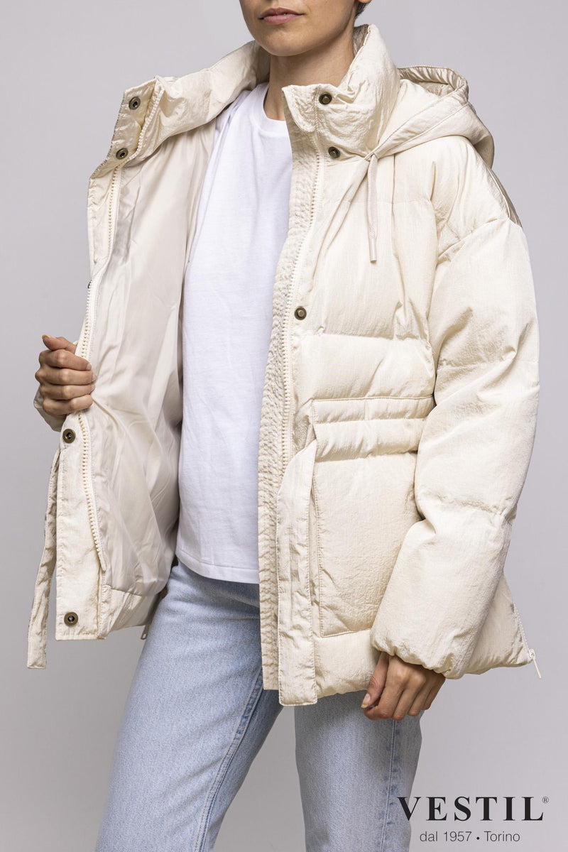 WOMEN'S OOF WEAR JACKET, LONG SLEEVE, WHITE
