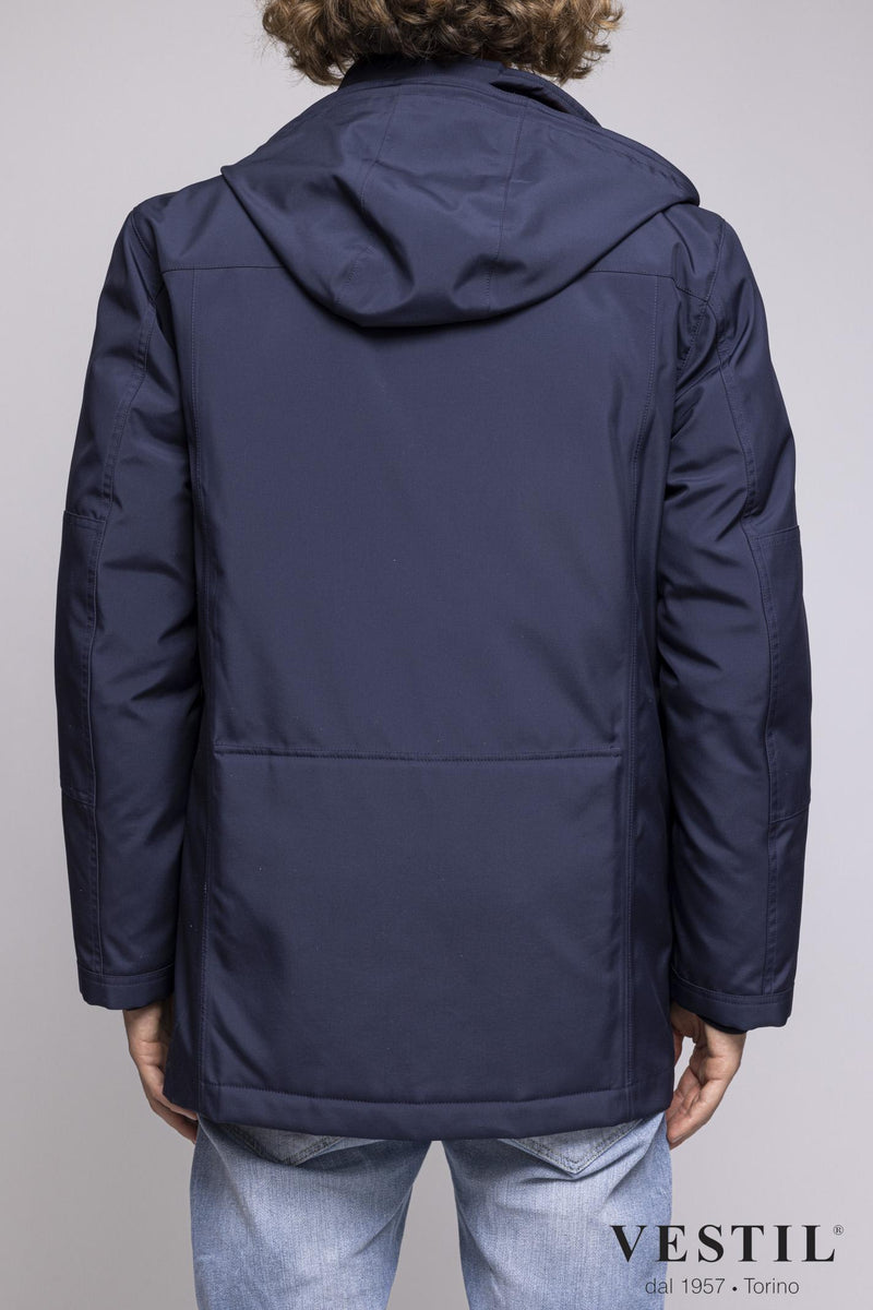 STADIUM - 1 hook - zip - detachable hood - detachable and usable interior