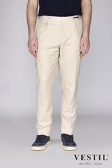 PT01 light beige men's trousers