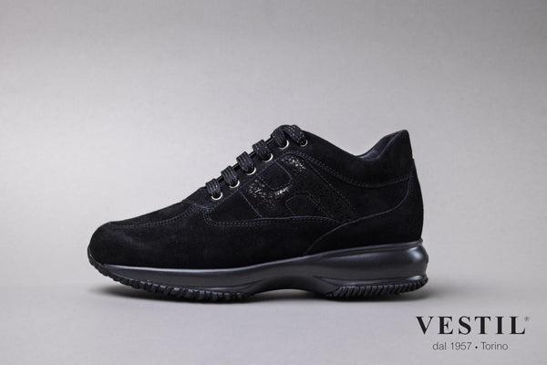 Hogan, sports shoe, black, women