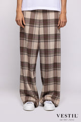 NIU Pantalone Donna 210T75_ BEIGE BORDEAUX NIU 