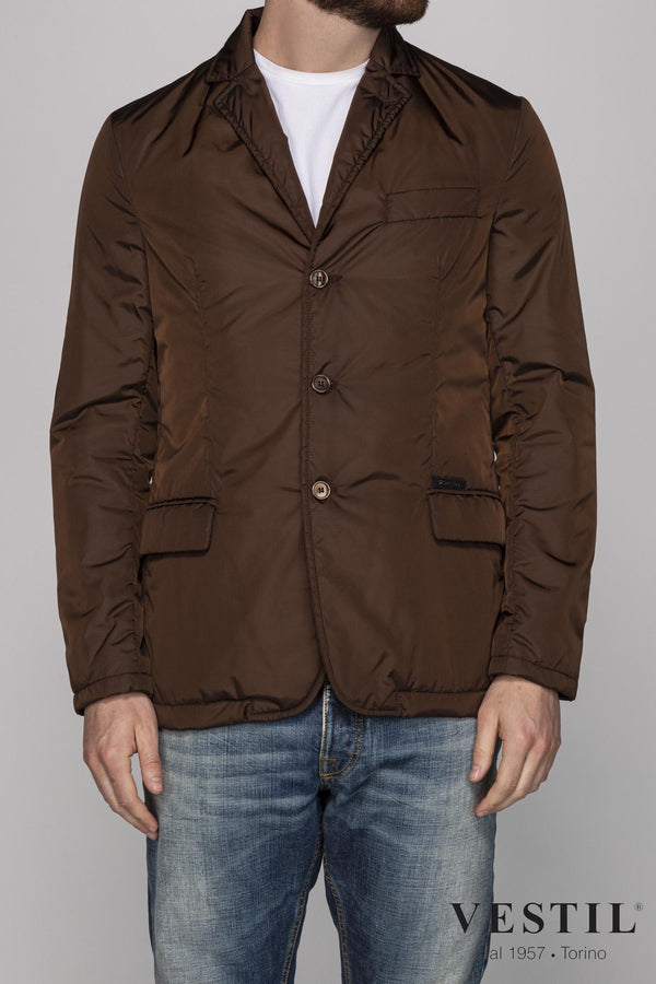 09 jacket, 3 buttons, padding, flap pockets