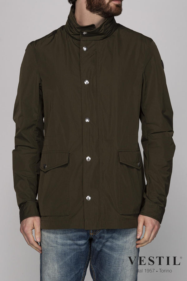 MONCLER, green jacket for men