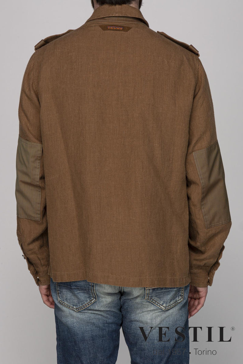 SEASE, jacket, brown, man