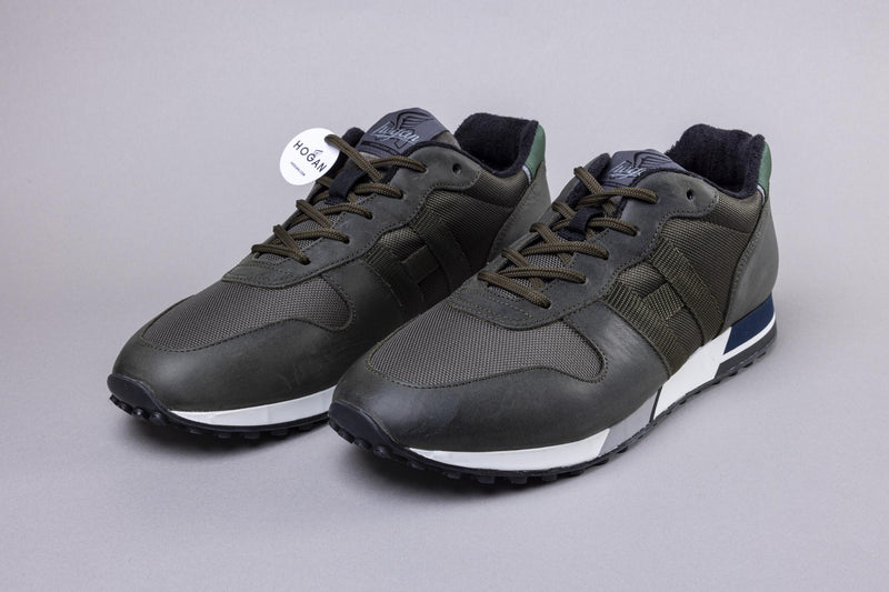 HOGAN, sports shoe, military, man