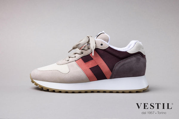 Hogan, sports shoe, beige, women