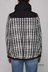 VESTIL Giubbotto Donna 0000088797 HERNO LAMINARBIANCO E NERO VESTIL 