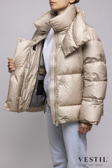 Moorer Giubbotto Donna MADEIRA TCNBEIGE Moorer 