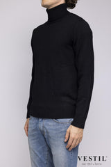 ALTEA, Turtleneck sweater, merino wool, grey, man