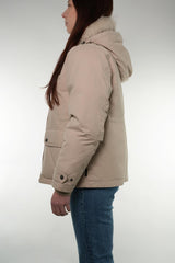 Artic short parka corto tasca pattina cappuccio e pelo staccabili zip CFWWOU1071FRUT3780 7404 Woolrich 