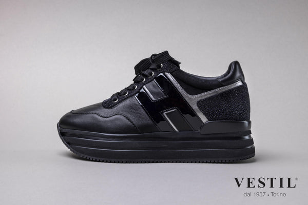 Hogan, sports shoe, black, women<br>