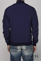 CP COMPANY MEN'S JACKET, BOMBER, BLUE