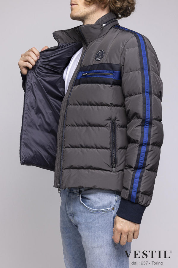 notor - zip - pockets - down jacket - sleeve details
