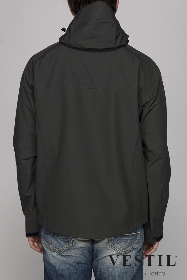 ECOALF, men's military green jacket