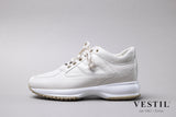 Hogan, sports shoe, butter, woman