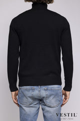 ALTEA, Turtleneck sweater, merino wool, grey, man