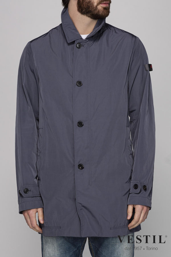 PEUTEREY, jacket, blue and grey, man